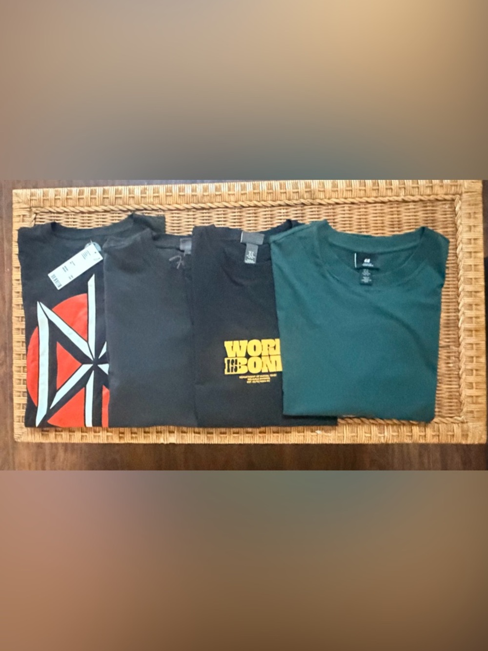 H&M Set of 4 Tees